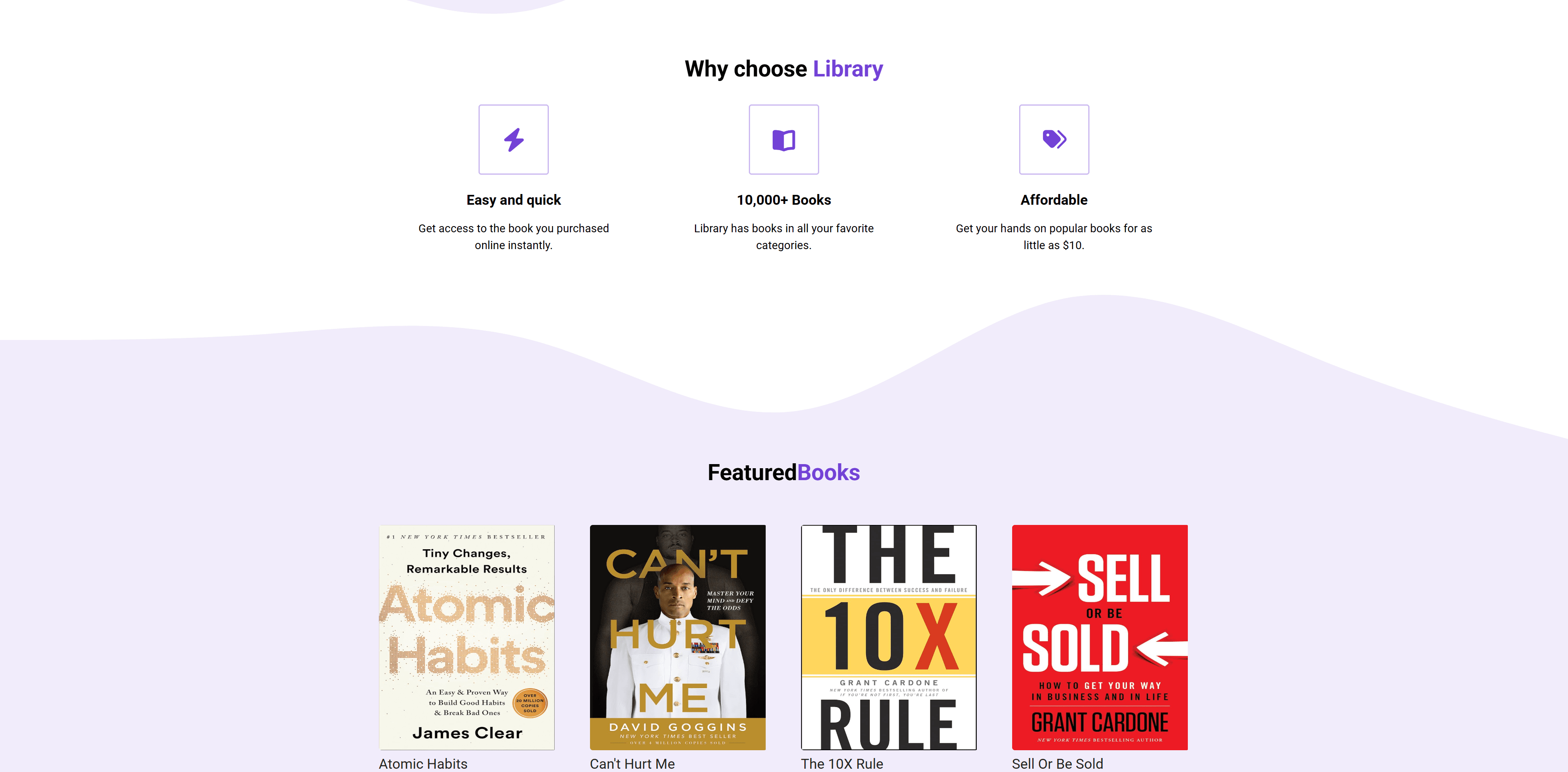 Library.app preview 2